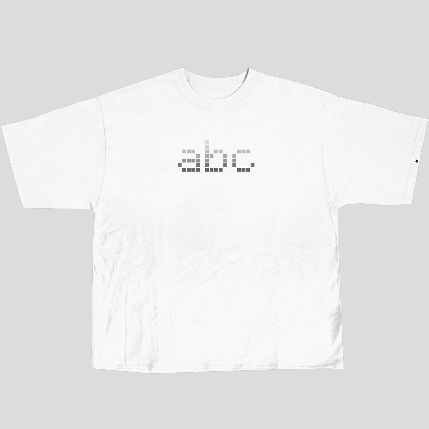 ABC Mosaic Tee - White