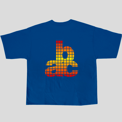 ABC Mosaic Tee - Royal Blue