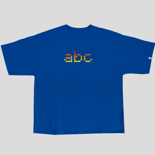 ABC Mosaic Tee - Royal Blue