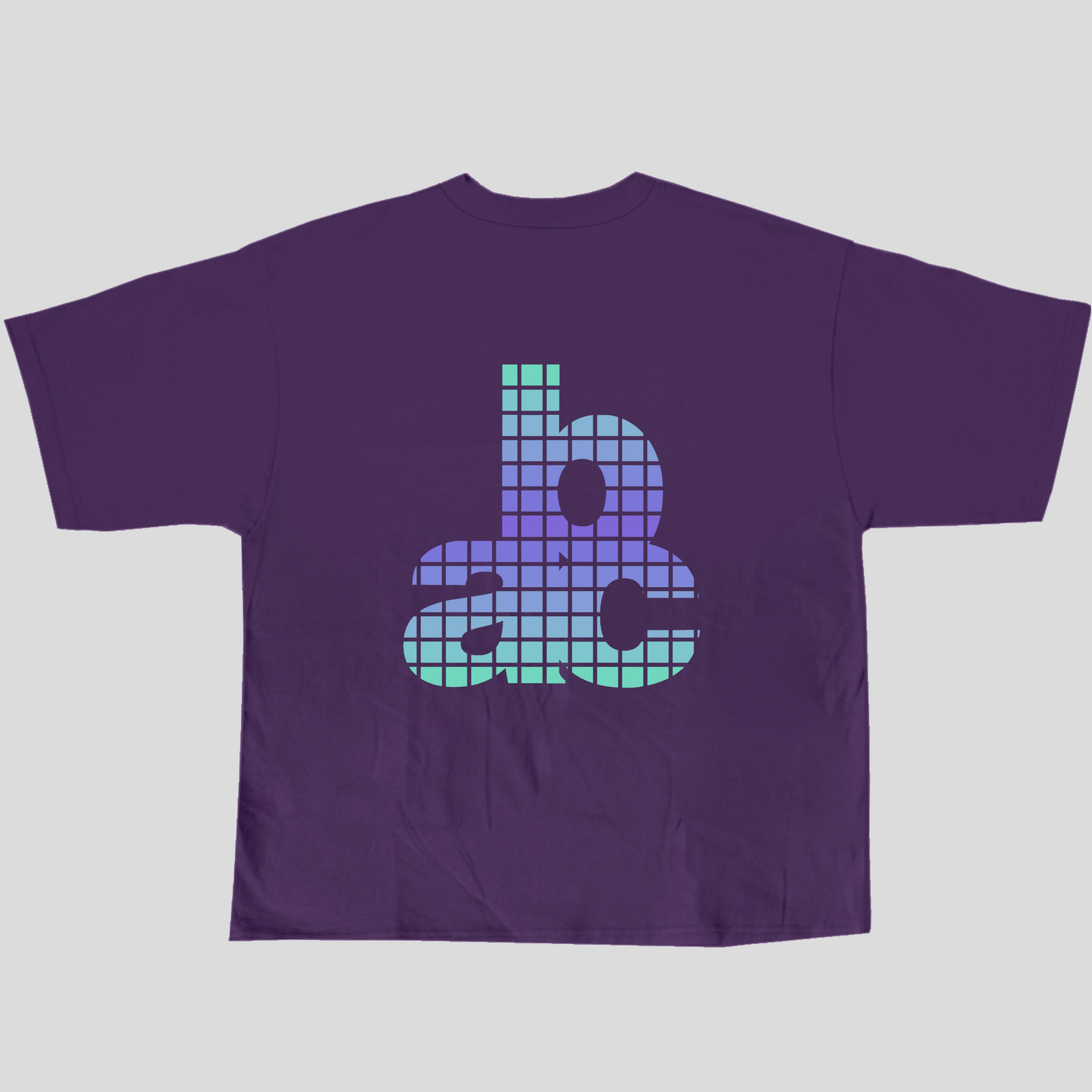 ABC Mosaic Tee - Purple